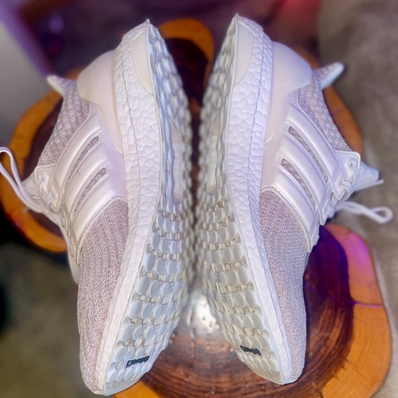 adidas Shoes - White and Cream Adidas Womens Ultraboosts sz 8!